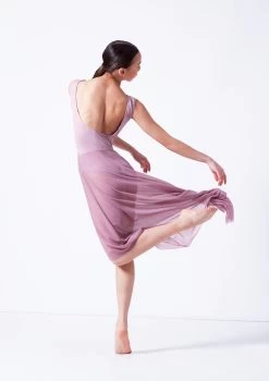 Move Dance Valerie High Low Skirt -Dance Costume Store mor0035 frenchmauve back 22269.1681806947