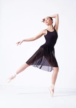 Move Dance Leilani High Low Skirt 14 Move Dance Leilani High Low Skirt -Dance Costume Store mor0036 black front 2 83499.1681806947