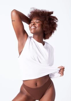 Move Dance Annie Seamless Brief - 2 Pack 22 Move Dance Annie Seamless Brief - 2 Pack -Dance Costume Store mor0507 coffee close up front 1 25780.1676074660