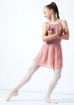Move Dance Teen Adaline Chiffon Skirt -Dance Costume Store mor5023c pnk front 1 70181.1678884755