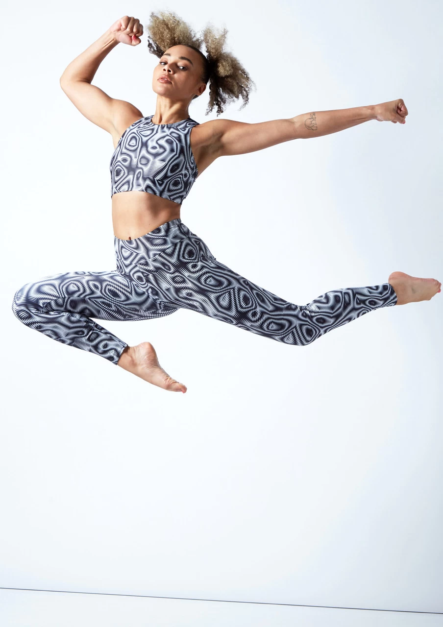 Move Dance Stellar Cross Back Crop Top - Dimensions 4 Move Dance Stellar Cross Back Crop Top - Dimensions - Image 2