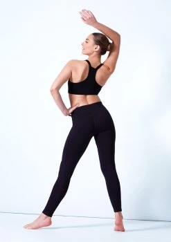 Move Dance Amy Dance Crop Top -Dance Costume Store moz0251 black back 2 82734.1678884903