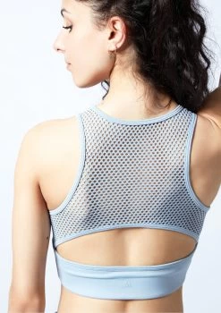 Move Dance Janelle Crop Top -Dance Costume Store moz0630 paleblue close up back 1 62881.1678885075