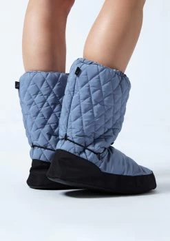 Move Dance Willow Warm Up Booties -Dance Costume Store moz0901 paleblue back 1 31720.1678885135