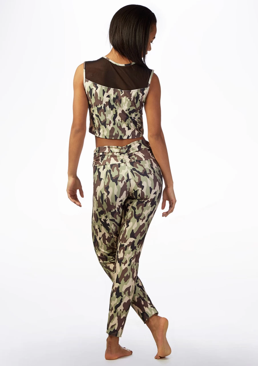 So Danca Camouflage Crop Top 3 So Danca Camouflage Crop Top