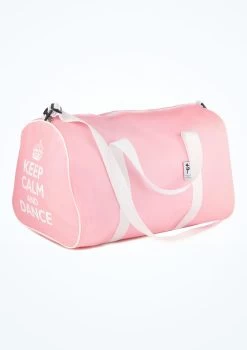 Tappers & Pointers Keep Calm And Dance Holdall -Dance Costume Store ta hold dnce tappers and pointers keep calm and dance holdall pink 52082.1678886366