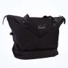 Tendu Satin Holdall Dance Bag -Dance Costume Store tet1086 black front 09695.1693524244