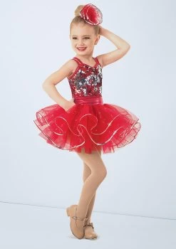 Weissman When Can I See You Again 9 Weissman When Can I See You Again -Dance Costume Store wn 10164 weissman when can i see you again red front T 50789.1698534991
