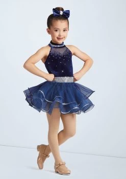 Weissman Dancing In The Moonlight -Dance Costume Store wn 12163 weissman dancing in the moonlight blue front T 67601.1698712394