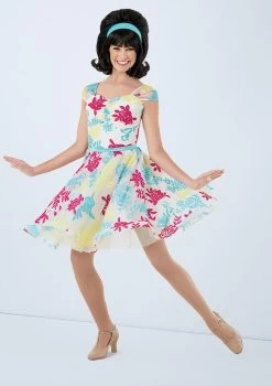 Weissman Welcome To The 60's -Dance Costume Store wn 9553 weissman welcome to the 60s multi colour front T 13308.1698840257