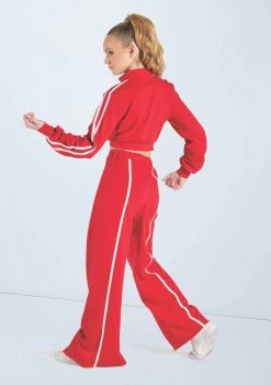 Weissman French Terry Pullover Jacket 12 Weissman French Terry Pullover Jacket -Dance Costume Store wn15424 red 44 48126.1694694085