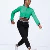 Weissman French Terry Cropped Jacket 1 Weissman French Terry Cropped Jacket -Dance Costume Store wn15532 kelly 20 10226.1694696025