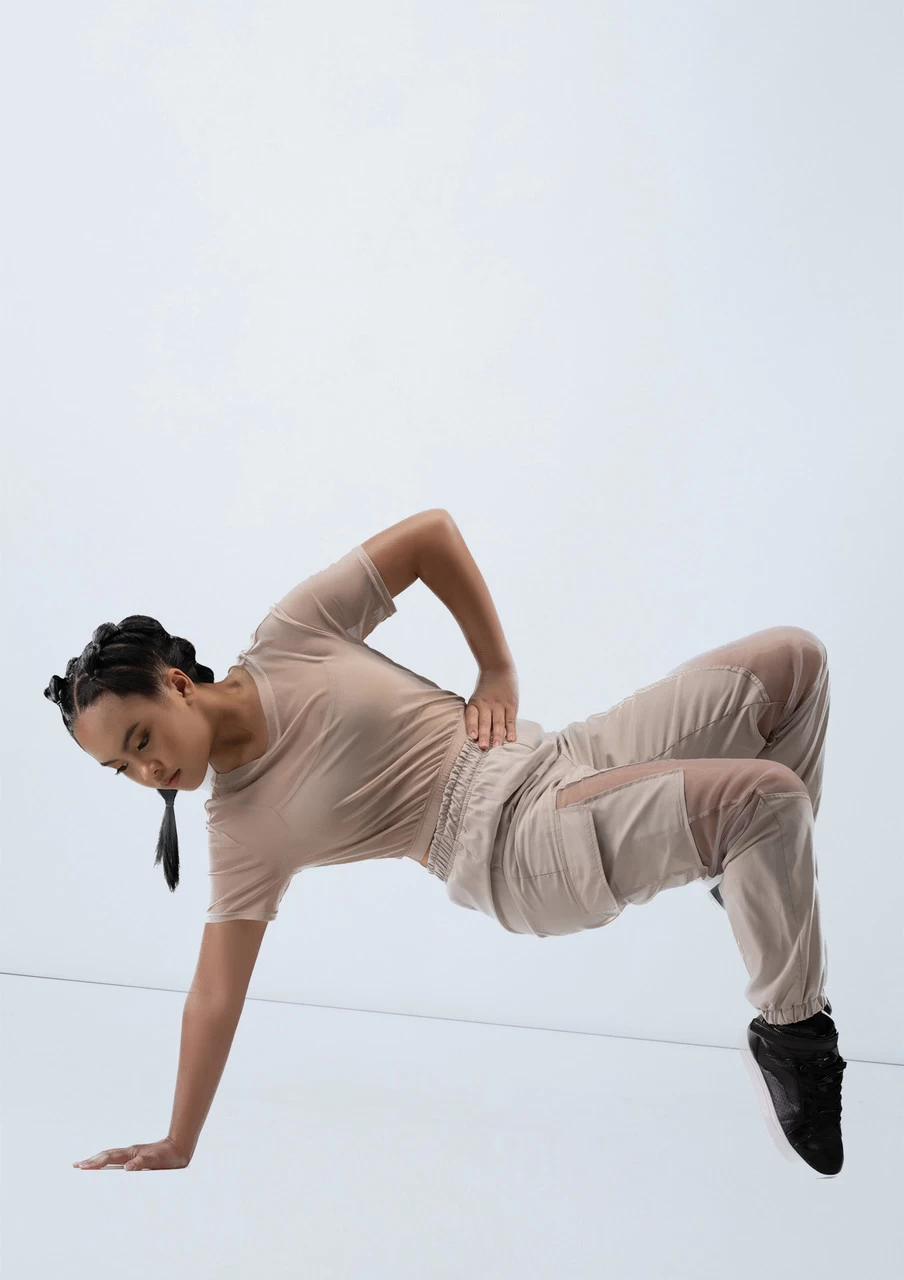 Weissman Mesh Oversized Tee 4 Weissman Mesh Oversized Tee - Image 2