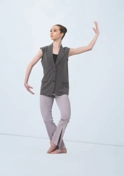 Weissman Split-Front Suit Pants -Dance Costume Store wn15562 grey 19 t 69347.1698825485