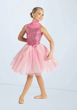 Weissman Fired Up 12 Weissman Fired Up -Dance Costume Store wn15678 bubblegum pink 4476 96356.1694045110