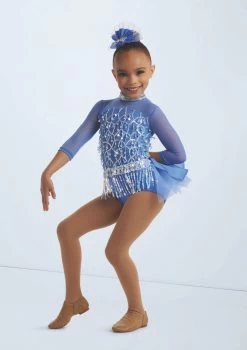 Weissman I Ain't Worried 7 Weissman I Ain't Worried -Dance Costume Store wn15813 periwinkle 2549 21448.1698827516