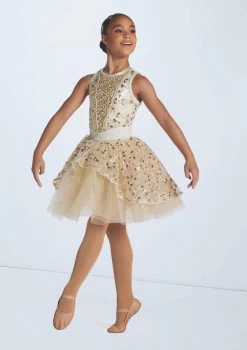 Weissman Valse-Fantasie -Dance Costume Store wn16270 champagne 1693 18271.1698830720